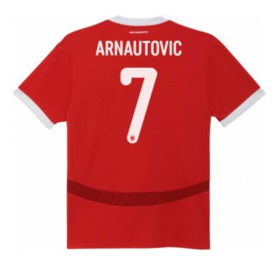Østrig Marko Arnautovic #7 Hjemmebanetrøje EM 2024 Kortærmet Østrig Marko Arnautovic #7 Hjemmebanetrøje EM 2024 Kortærmet